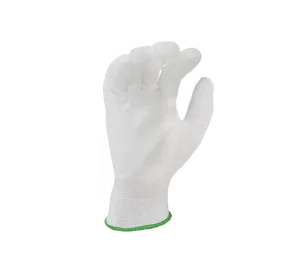 100% Polyester String Knit, 10 Gauge, White
