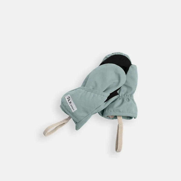 7AM Benji Plush Mittens - Mirage