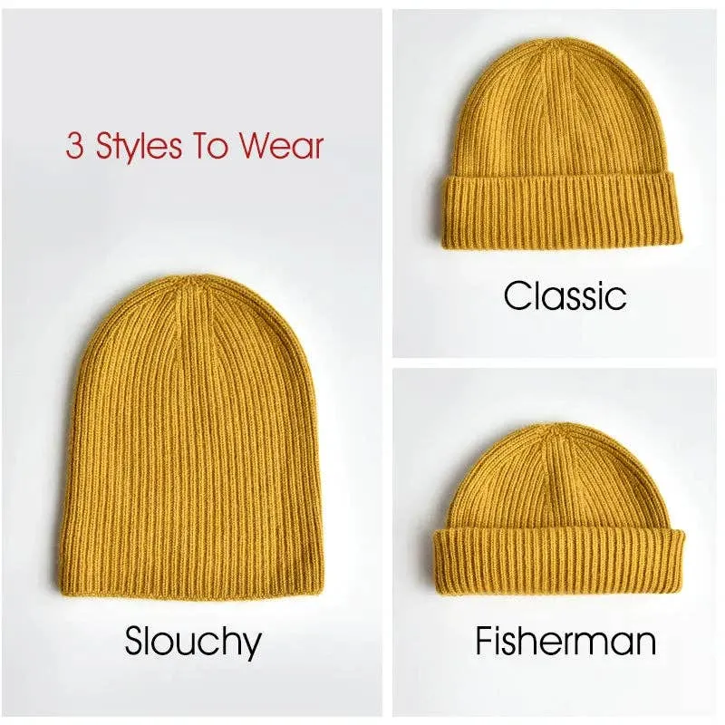 CashWool Fold-over Beanie