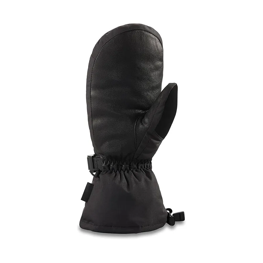 Dakine Men's Black Leather Scout Mitts Medium Gloves - 10004441-BLACK-M