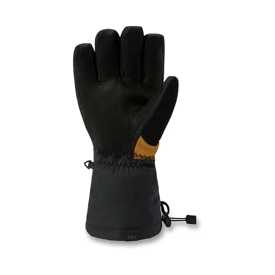 Dakine Unisex Rubber Leather Titan Gore-Tex Small Gloves - 10004508-RUBBER-S