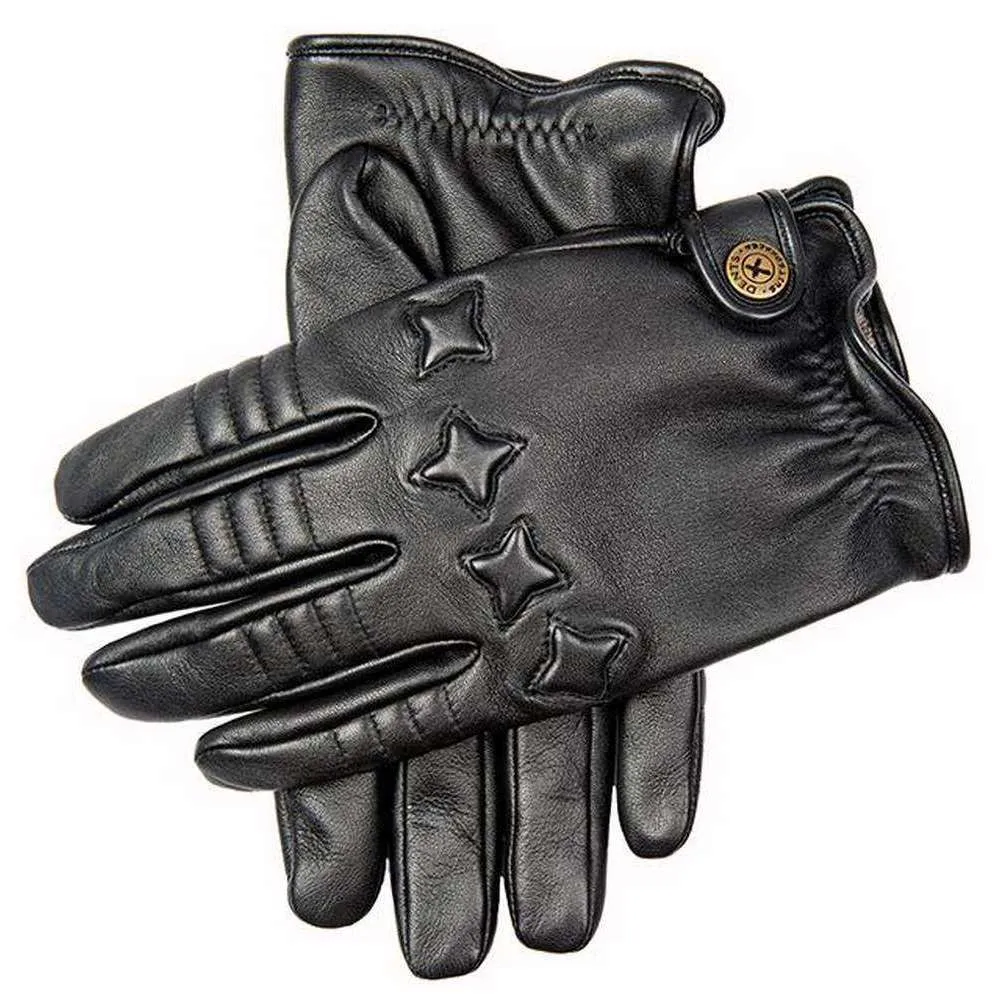 Dents The Suited Racer Cooper Island Driving Gloves - Black