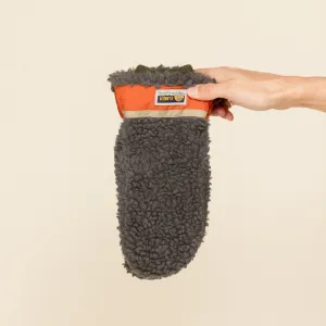 Elmer Gloves - Teddy Deep Pile Mittens - Khaki