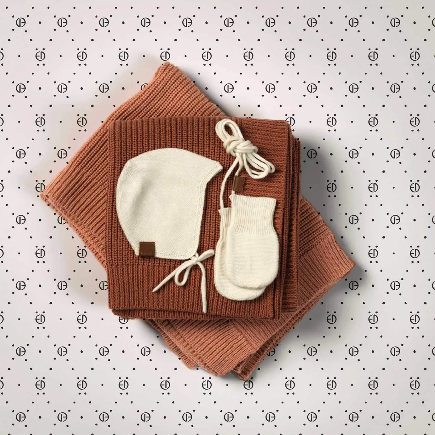 Elodie Details - Vintage mittens - Vanilla white