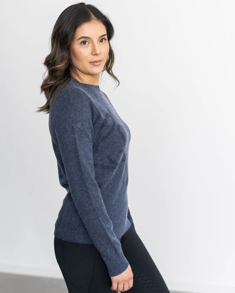 Fager Charlie Cashmino & Wool Sweater Navy