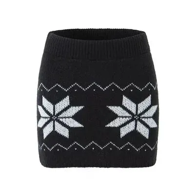 Fashionkova Mavis Knitted Skirt Set