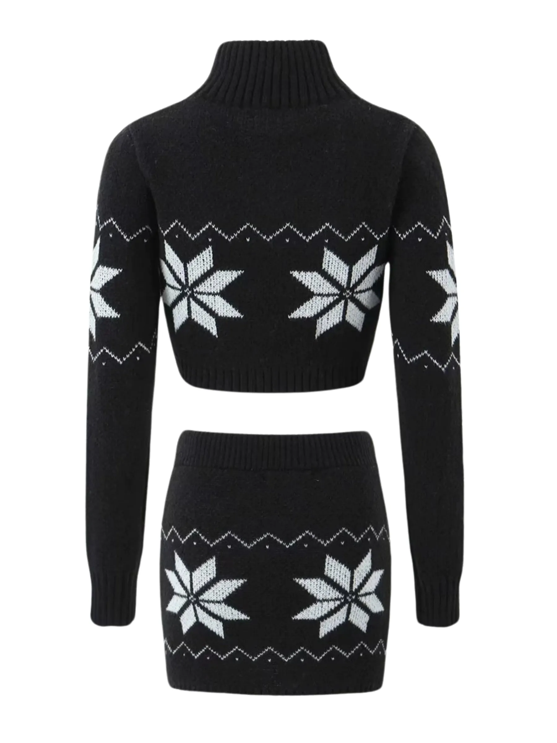Fashionkova Mavis Knitted Skirt Set