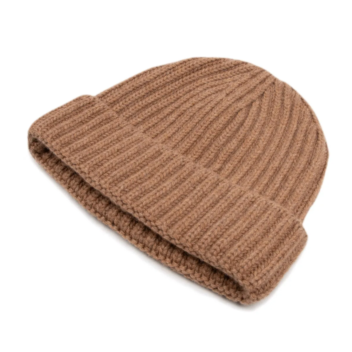Fisherman Knit 8ply Cashmere Hat - Savannah