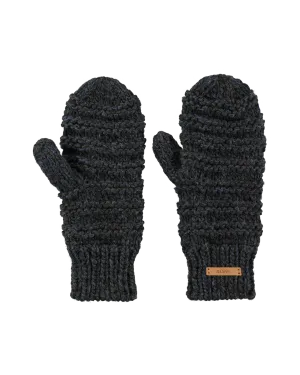 Jasmin Mittens in Dark Heather