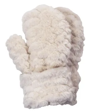 Mittens - Plush Faux Fur in Falkor - Sold Out!