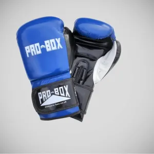 Pro-Box Club Spar Boxing Gloves Blue/Black