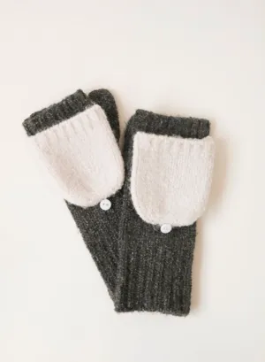 Snow Bunny Gloves in Storm & Fawn
