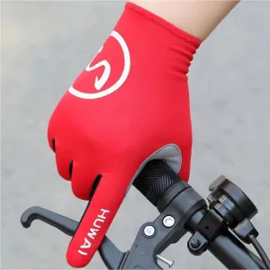Touchscreen Cycling Gloves - Gel Padded Full & Half Finger Options