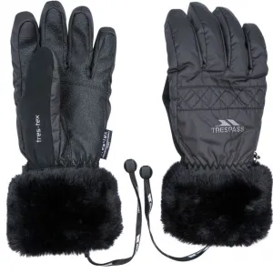Trespass Yanki Ladies Ski Gloves, Black